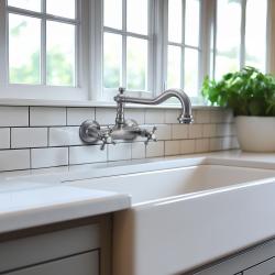 PB Old fashion kitchen faucet V2721 wall faucet stainless steel