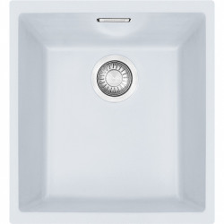 Franke Sirius 2 S2D 110.34 white plastic sink 34x41cm undermount 125.0252.229