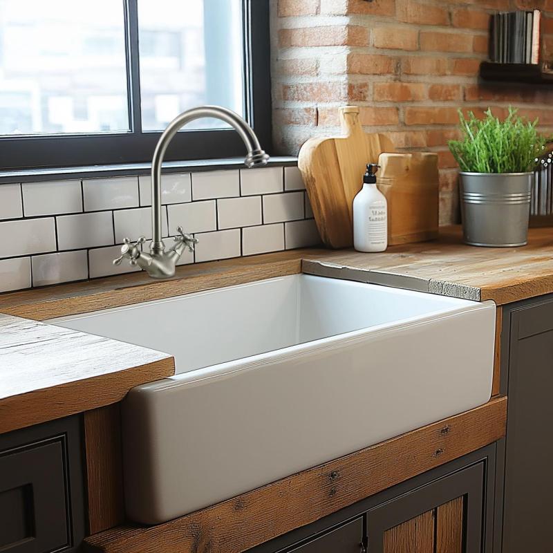 PB Old fashion kitchen faucet V1905 stainless steel