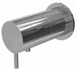 Waterevolution Flow built-in shower thermostat round rosette chrome T142TB01