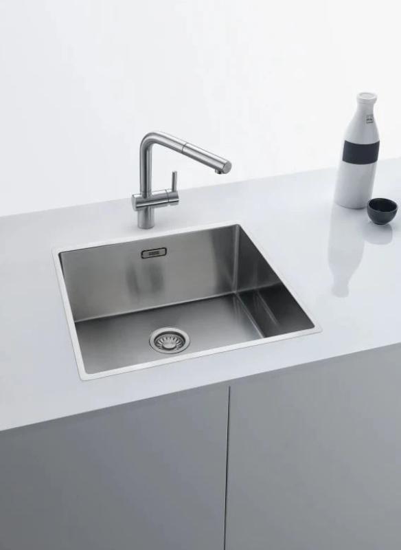 Franke Stainless Steel Brushed Kitchen Faucet Atlas Neo extendable spout inox 115.0638.841