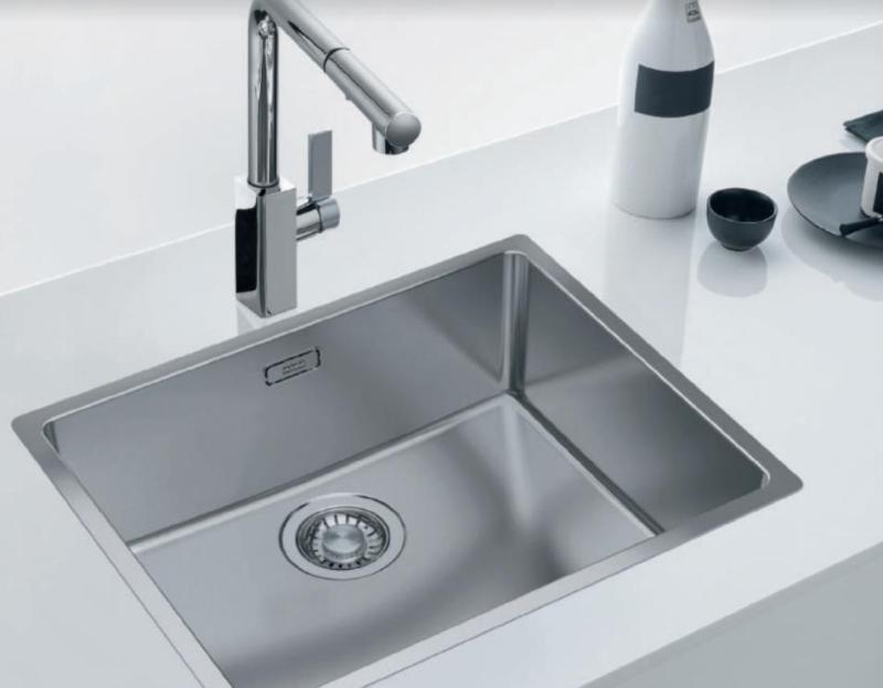 Franke Maris MRX 210.19 small stainless steel kitchen sink flush mounted 127.0553.950