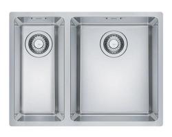 Franke Maris MRX 260 BR 1.5 one and a half stainless steel kitchen sink flush mounted large bin right 127.0637.546