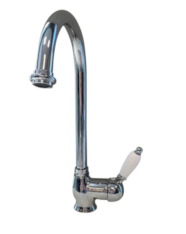 PB classic kitchen tap single lever with swivel spout 200 mm Chrome 1208953113