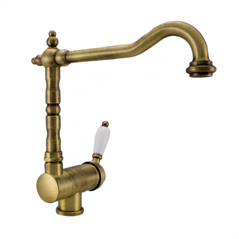 PB Vintage Nostalgic kitchen tap window tap foldable Bronze 1208953756