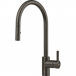 Franke Kitchen tap Eos Neo with spout pull-out spray head pvd gun metal 115.0638.865