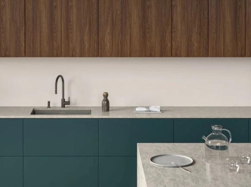 Franke Kitchen tap Eos Neo with spout pull-out spray head pvd gun metal 115.0638.865