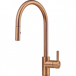 Franke copper Kitchen tap Eos Neo with spout pull-out spray head pvd copper 115.0638.862