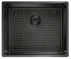 Franke Mythos Masterpiece BXM 210.50 PVD Gun Metal Sink 500x410mm Flush-mount and Undermount 127.0672.129