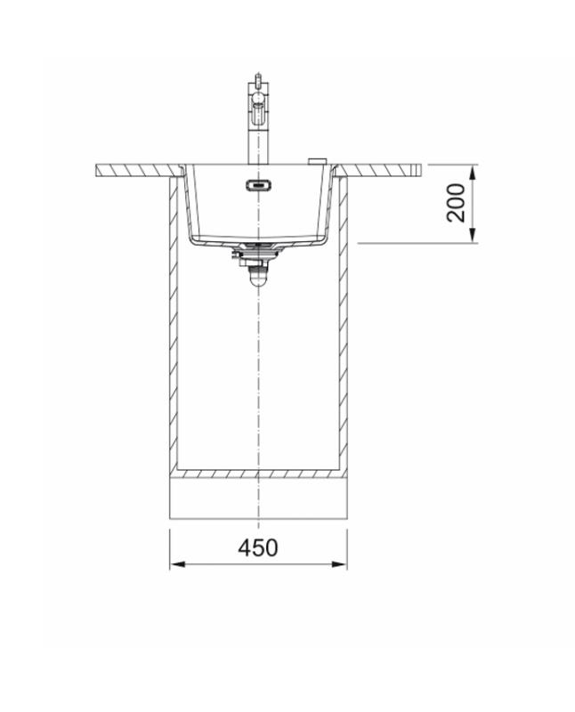 Franke Maris MRG 110-37 Fragranite Oyster Undermount Sink 125.0688.502