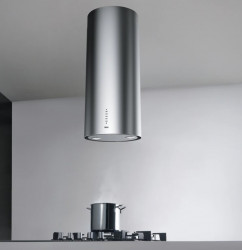 Franke Mythos Tube free-hanging stainless steel extractor hood ceiling mount 37cm diameter 335.0588.221