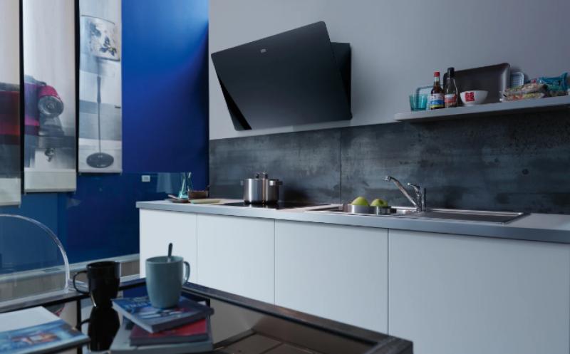 Franke Smart vertical black glass extractor 90cm 110.0377.734