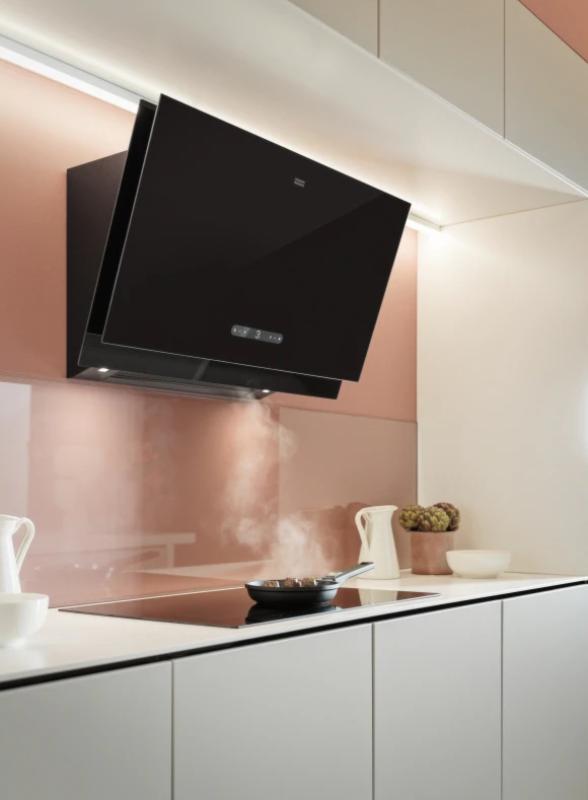 Franke Maris 2.0 Pro vertical black glass extractor hood 90cm 330.0682.357
