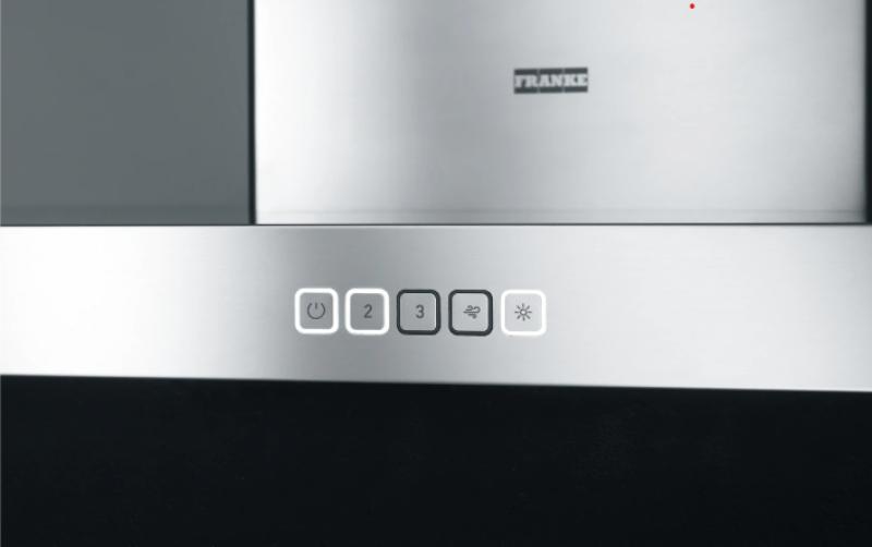 Franke Mythos Tale wall-mounted stainless steel extractor hood 90cm 325.0597.294