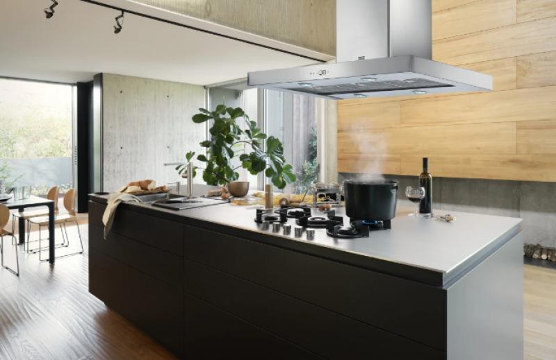 Franke Mythos Tale island stainless steel extractor hood 90cm 325.0552.774