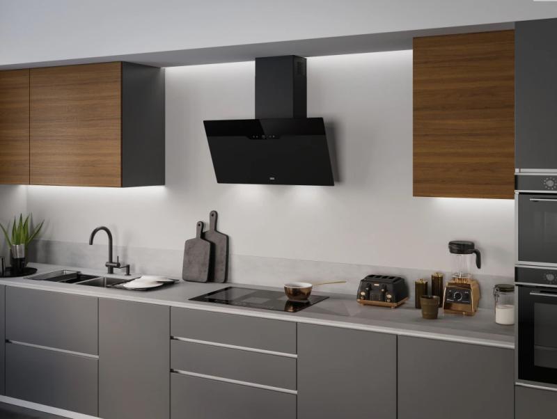 Franke Maris Drip Free wall-mounted matt black extractor hood 90cm 330.0657.418