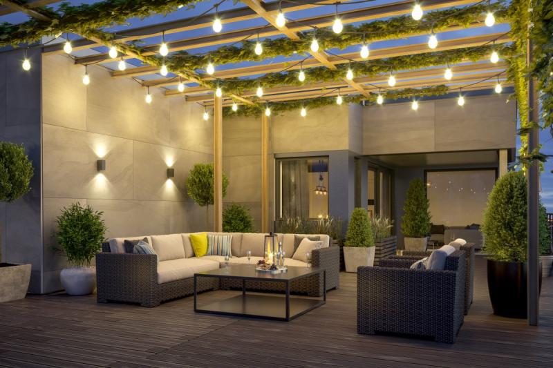 Decor Garden garland 10m AC220-240V 50-60Hz 10xE27 2x0 75mm 1208958646