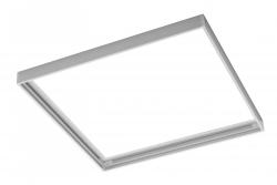 G-TECH Frame for surface mounting of LED panels 45x45cm, without screws, white 1208959231