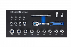 Hoegert Sockets set with ratchet handle 1208962037