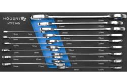 Hoegert Combination wrench set 15 pcs technical foam 1208962052