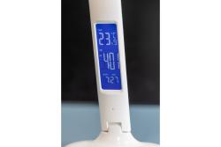 Decor Table lamp GALACTIC LED 5W 240lm AC220-240V 50/60Hz changeable colors (3000K 4000K 6000K) calendar alarm thermometer white body 1208962484