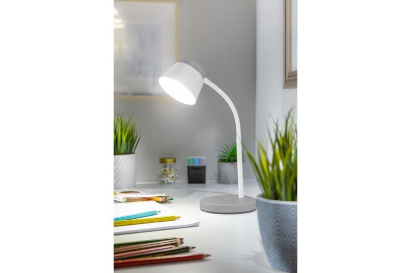 Decor Desktop lamp Helin 6W 350lm AC220-240V 3-CCT PF> 0 5 RA>80 Grey 1208962491