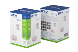 Decor Desktop lamp Helin 6W 350lm AC220-240V 3-CCT PF> 0 5 RA>80 Pink 1208962492