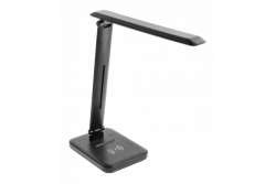 Decor IZUKA LED desk lamp 6W 400lm AC220-240V 50/60Hz CCT inductive charger black 1208962497