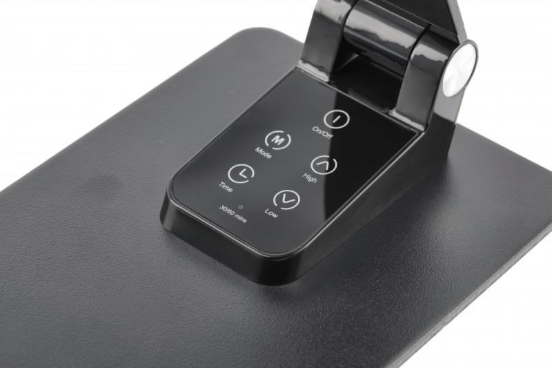 Decor Desktop lamp Loneos 12W 700lm AC220-240V 3-CCT 5 Step Dimming RA>80 USB black 1208962502