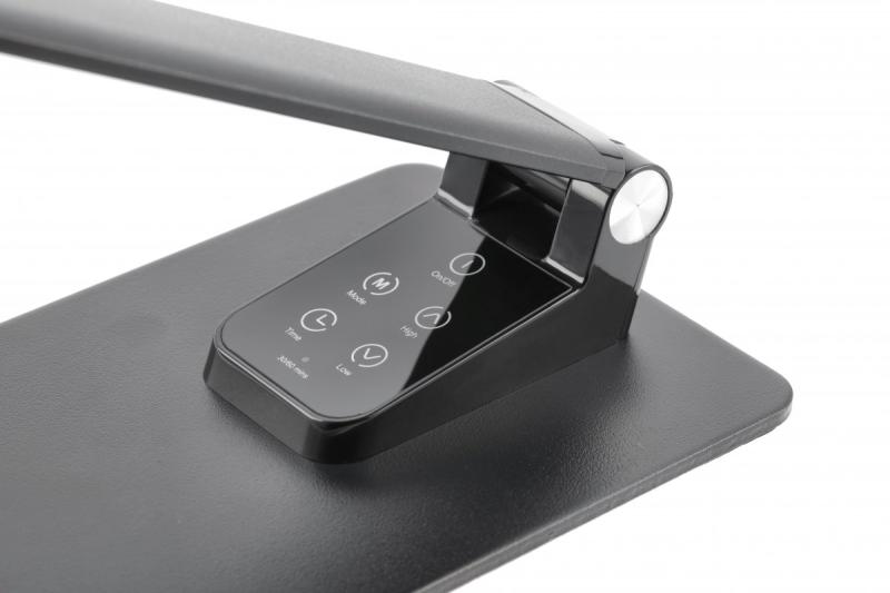 Decor Desktop lamp Loneos 12W 700lm AC220-240V 3-CCT 5 Step Dimming RA>80 USB black 1208962502