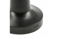 Decor Desk lamp Monum 3W 200lm DC 5V 1A 3000 K 3 deg. Dimmable battery 1800 mAh black 1208962504