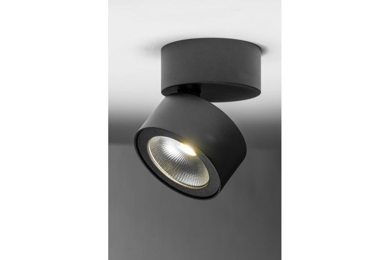 Decor Fixture LED BIANCO  15W 1500lm AC220-240V 50/60 Hz PF> 0.5 Ra≥80 IP20 IK06.36 ° 4000K round black 1208962668