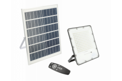 LED floodlight BRAVOS, 200W, 2000lm, 6400K, IP65, 120°, solar panel, remote control, 3y 1208962683