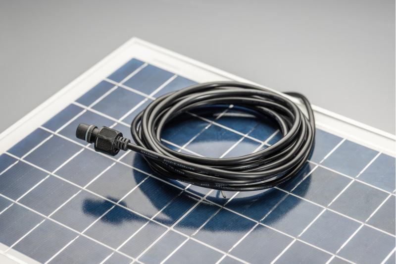 Solar LED floodlight BRAVOS, 50W, 500lm, 6400K, IP65, 120°, solar panel, remote control, 3y 1208962684