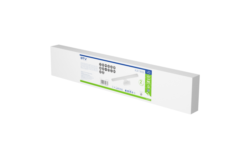 Decor Led luminaire Catania 600mm 12W AC220-240V 50/60Hz 4000K IP44 RA >80 960lm White 1208962885