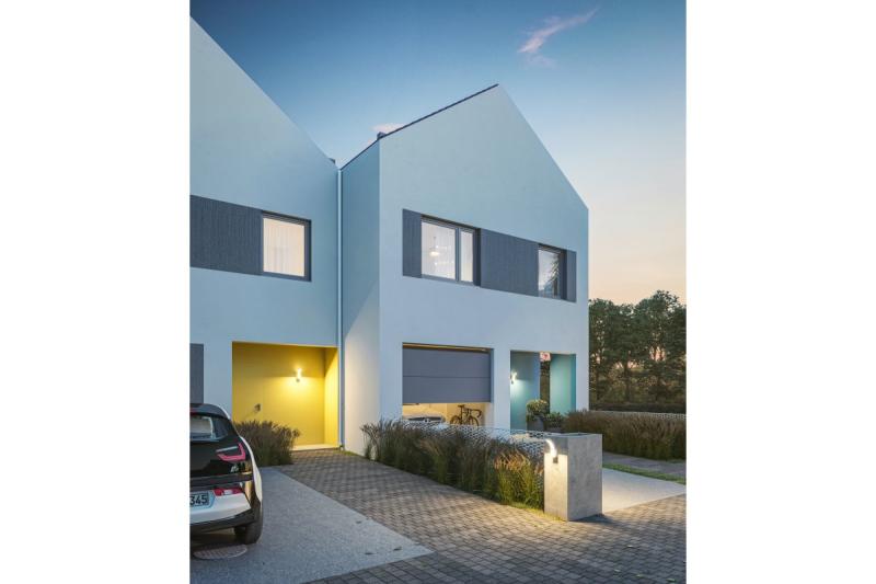 Decor Fixture PARIS LED with motion sensor 10W 900lm IP54 AC220-240V 50/60Hz 140° 9m 4000K black 1208963096