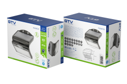 RAMOS Solar Facade Luminaire with Motion/Dusk Sensor, 50W, 300lm, 3,7V 1800mAh, IP44, 6000K, Black 1208963115