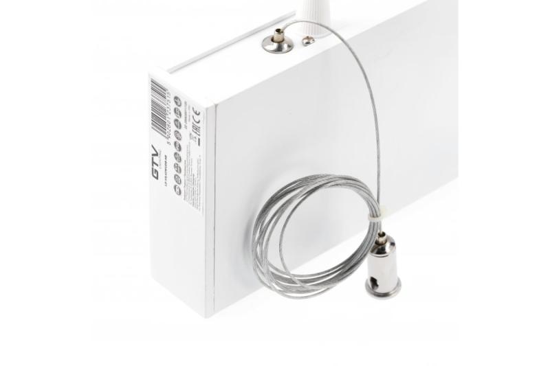 Decor LED suspended luminaire VILANA 42W (30W+12W) 4000K RA>80 220-240VAC 48/120° UGR<19 120cm white 1208963236