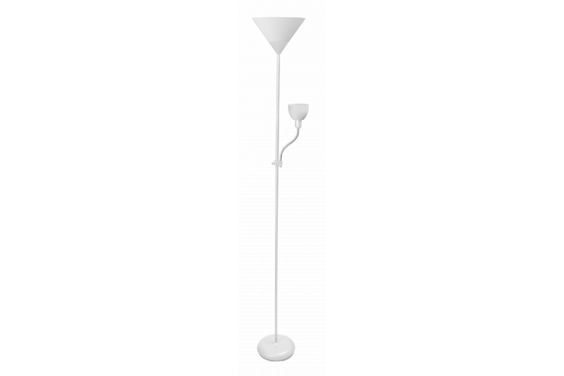 Decor Floor lamp BENFICA 2 max 60W-E27 max 40W-E14 AC220-240V 50/60Hz white 1208963345