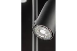 Decor Floor lamp VENETO IP20 max. 20W 3 x GU10 black 1208963349