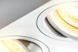 Decor Ceiling luminaire AVEIRO DUO BIS aluminium 160x80x85mm IP20 max 20W*2 square black 1208963832