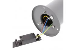 Decor Garden fixture CORTA-P 40 E27 MAX.25W IP44 AC220-240V 50-60Hz pole anthracite 1208963860