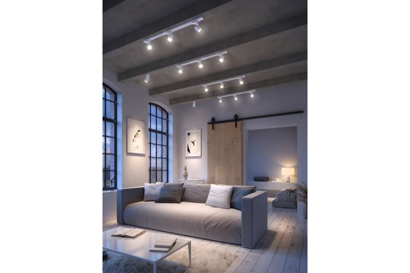 Decor Ceiling fixture FARGO aluminium  70x160mm IP20 max 20W round white 1208963878