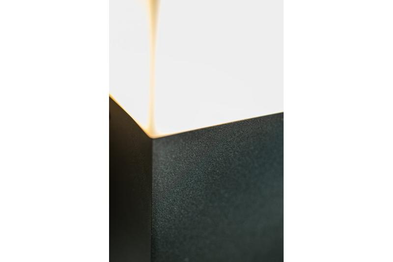 Decor Garden fixture LARGO-AU E27 MAX.15W IP44 AC220-240V 50-60Hz top straight wall lamp graphite 1208963916