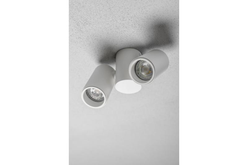 Decor Ceiling luminaire LUPO aluminum 17.5x5.6x11.5 IP20 2*GU10 max. 50W round white 1208963925