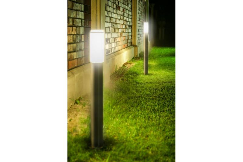 Decor Garden luminaire MILAN-P 100 E27 MAX.40W IP54 AC220-240V 50-60Hz pole inox 1208963943