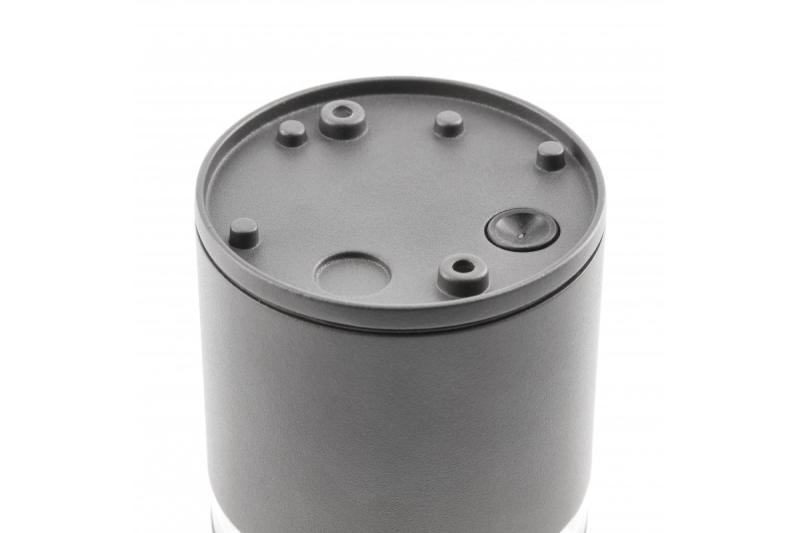 Decor Ceiling luminaire RIVEN alum 102x120 IP54 MAX.35W round graphite 1208963984