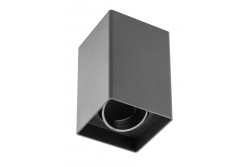 Decor Ceiling light fixture RESTO PC 80x80x125mm IP20 max 20W square black 1208963987