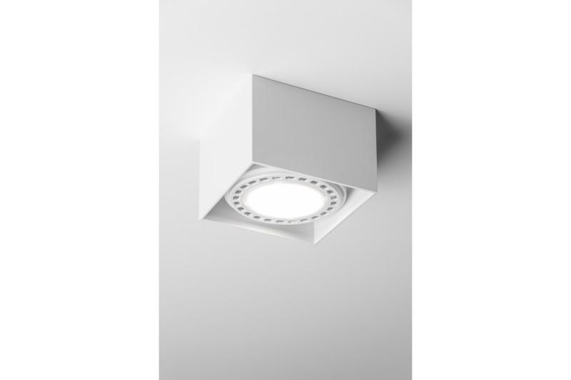 Decor Ceiling fixture SAKURA alum. 120x120x85 IP20 ES111 GU10 square white 1208963992