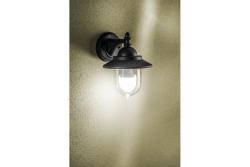 Decor Garden luminaire TOSKANA-AD E27 MAX.60W IP54 AC220-240V 50-60Hz flat black 1208964026